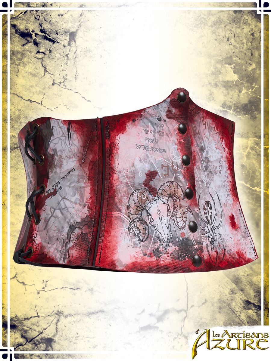 Long Corset Belt Manuscript – Shadows Page