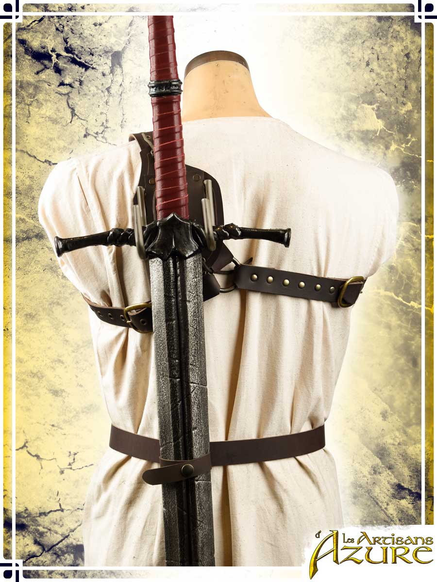 Back Scabbard with Hooks