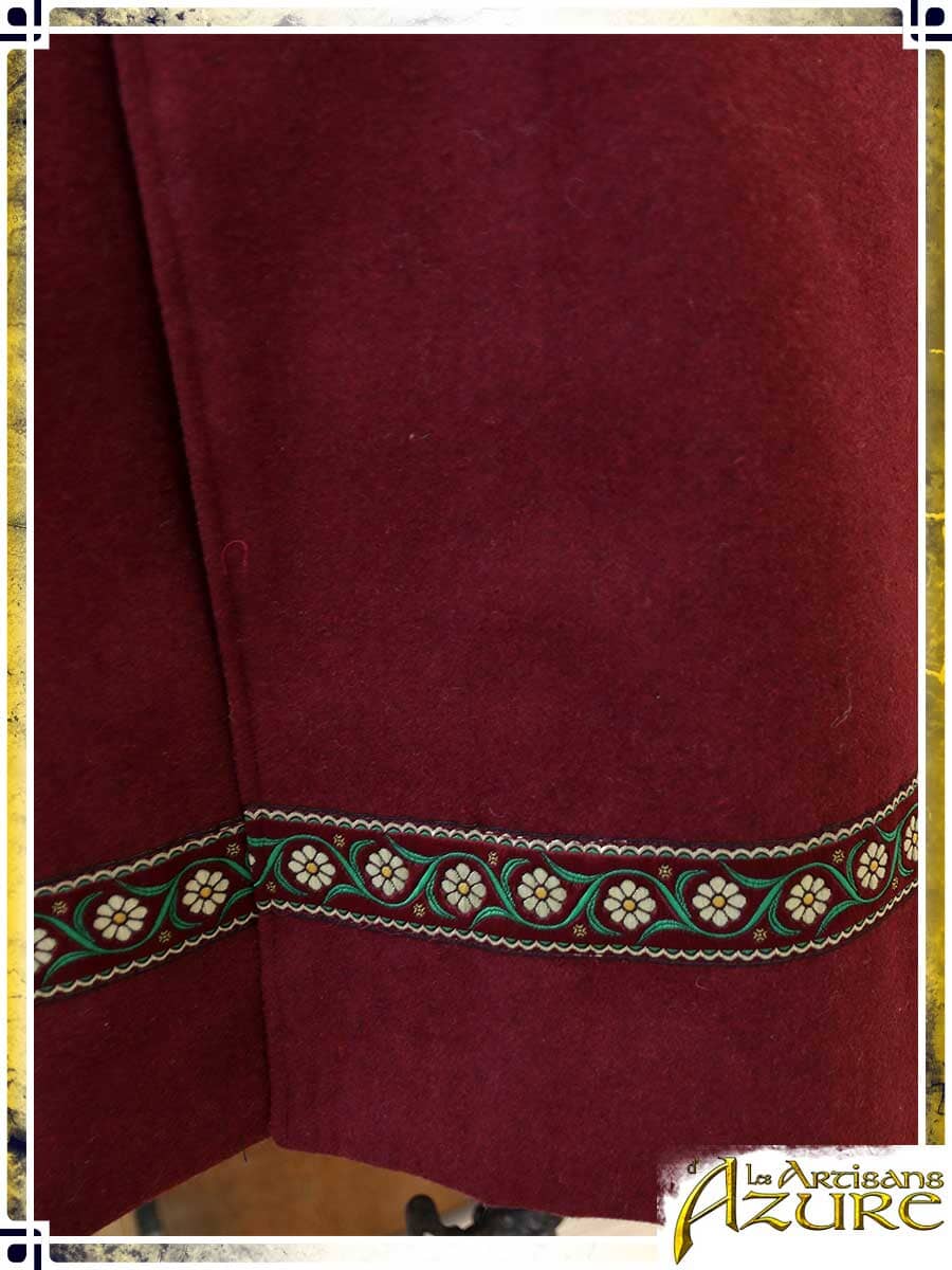 Unique Striking Red Sleeveless Coat