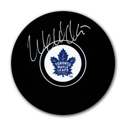 Wendel Clark Signed Toronto Maple Leafs Hockey Puck