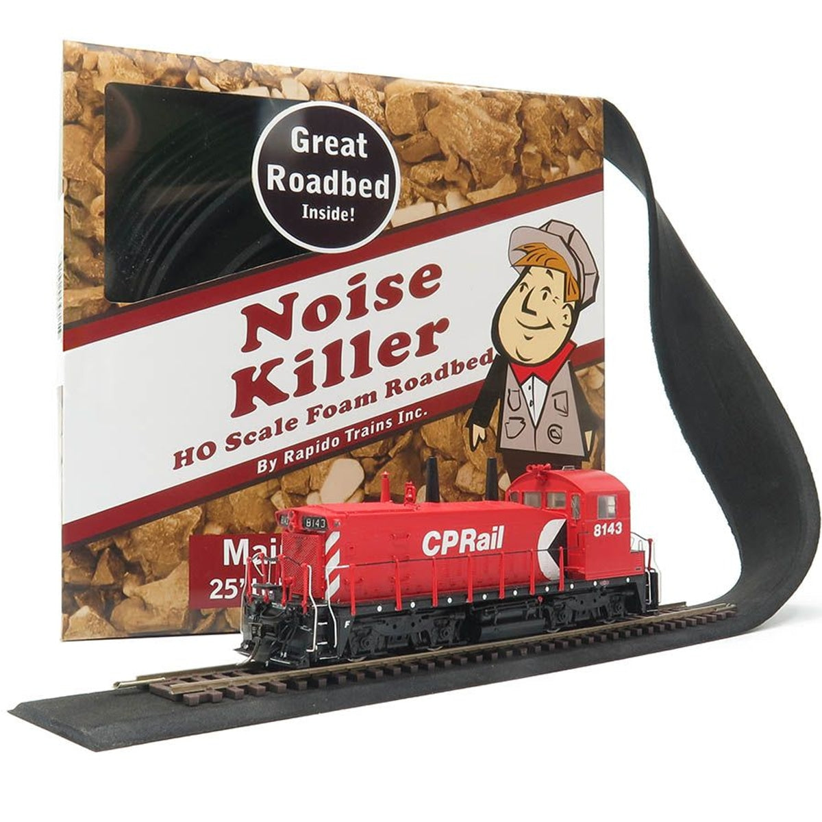 Rapido Noise Killer HO scale Foam Roadbed - Main Line