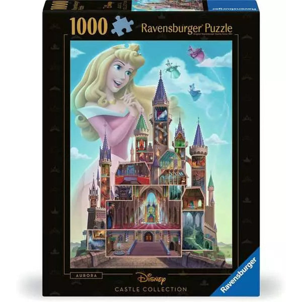 Ravensburger Disney Castles Aurora 1000pc Puzzle