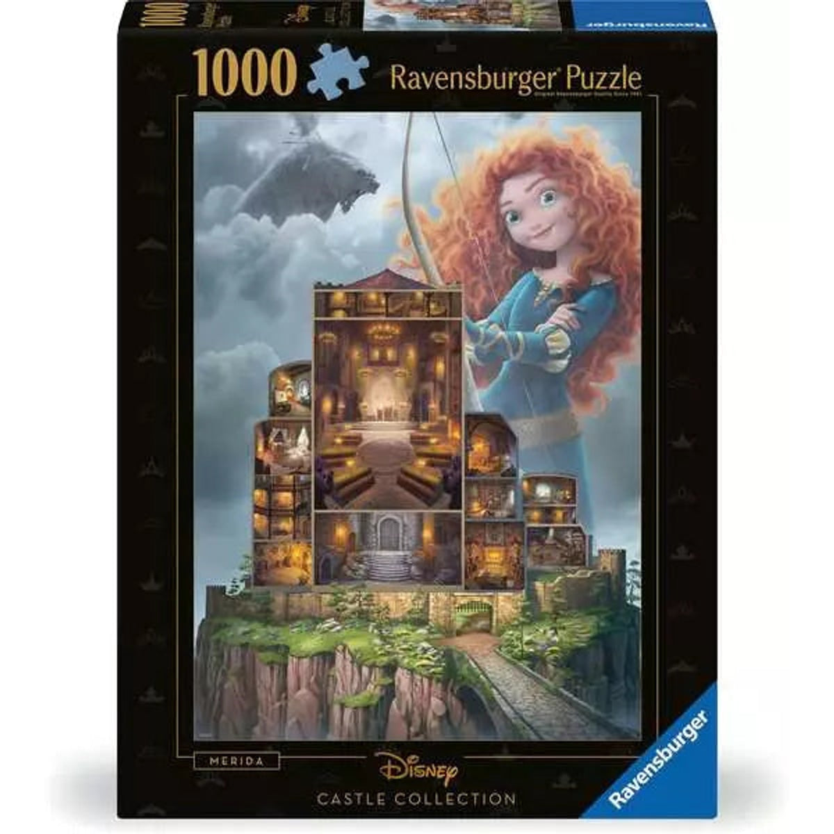 Ravensburger Disney Castles Merida 1000pc Puzzle