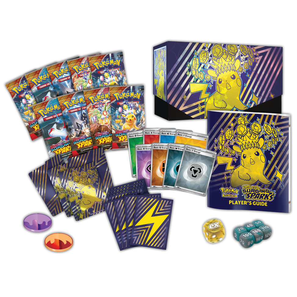 Pokemon TCG: Scarlet & Violet Surging Sparks Elite Trainer Box