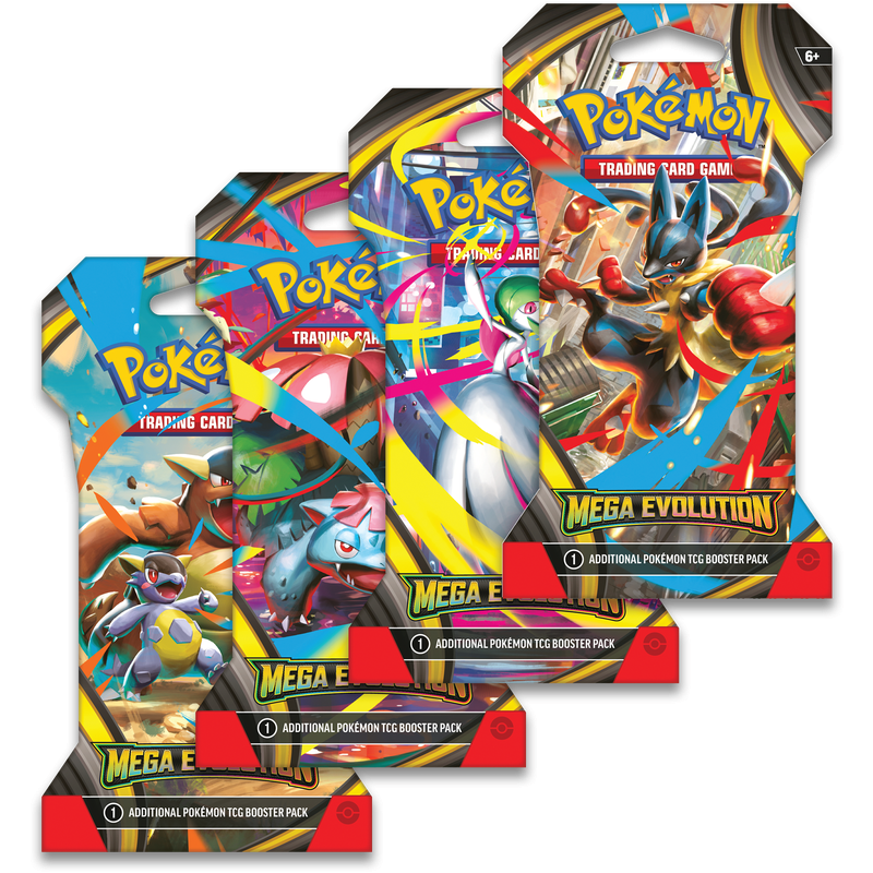 Pokemon TCG: Mega Evolution Sleeved Booster Pack