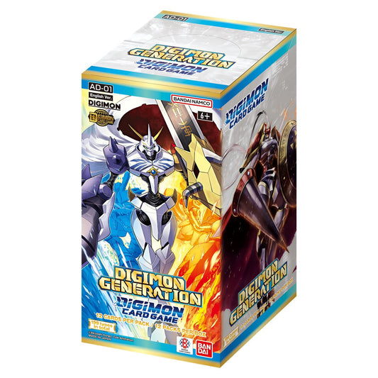 Digimon Card Game - AD-01 Advanced Booster Digimon Generation