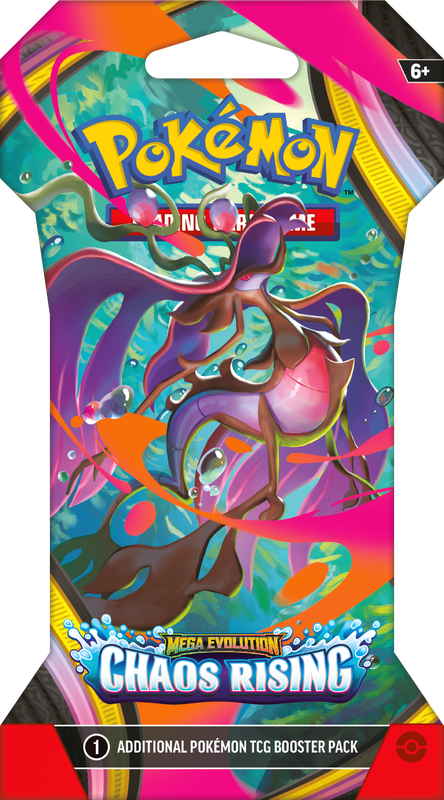 Pokemon TCG: Mega Evolution Chaos Rising Sleeved Booster