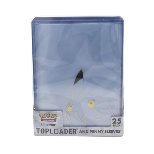 Ultra Pro 3" x 4" Pikachu Toploaders with Penny Sleeves Combo