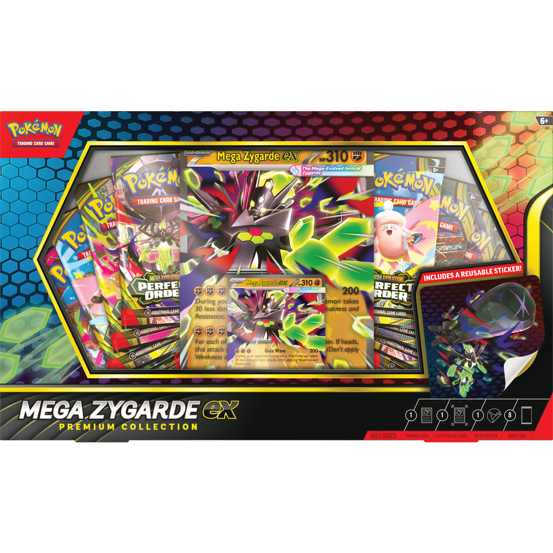 Pokemon TCG: Mega Zygarde ex Premium Collection
