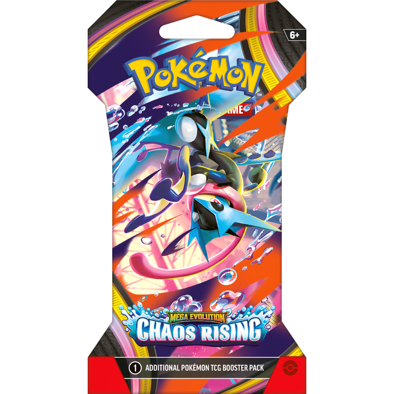 Pokemon TCG: Mega Evolution Chaos Rising Sleeved Booster