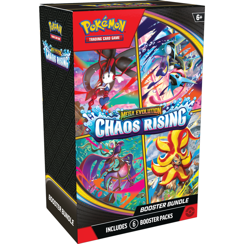 Pokemon TCG: Mega Evolution Chaos Rising Booster Bundle
