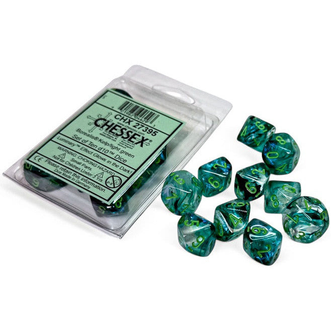 Chessex Borealis 10D10 Luminary (Various colours)