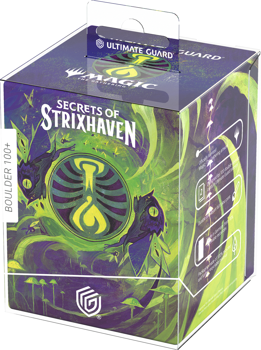 Ultimate Guard Boulder Deck Case 100+ Secrets of Strixhaven