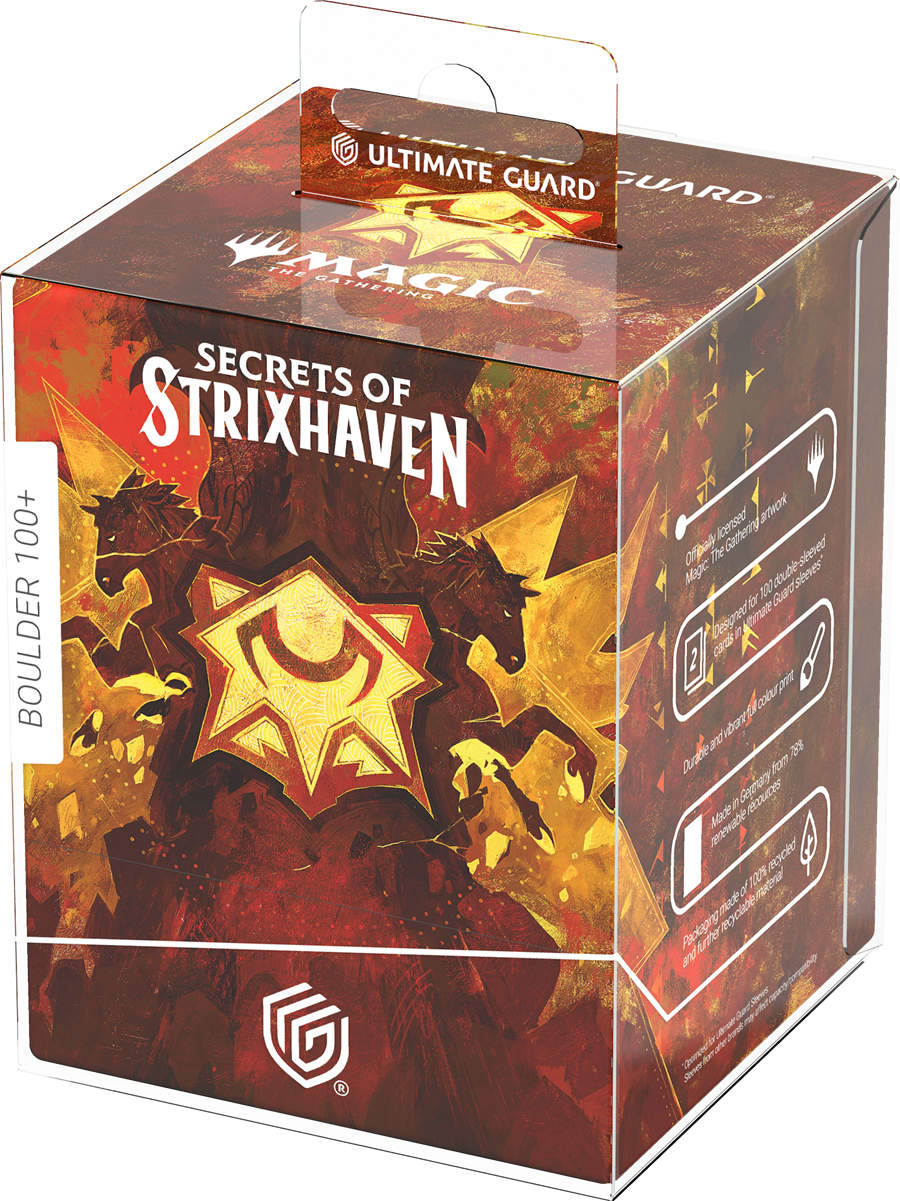 Ultimate Guard Boulder Deck Case 100+ Secrets of Strixhaven