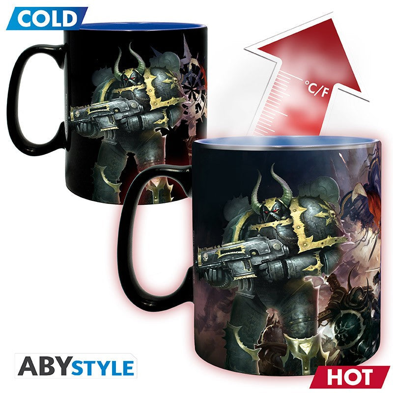 Warhammer 40K Mug Heat Change Ultramarine/Legion