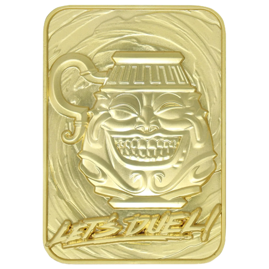 Yu-Gi-Oh! Limited Edition 24k Gold Plated Metal Cards