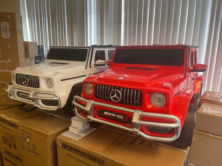 2026 24V Mercedes Benz AMG G63 G Wagon DELUXE 2 Seater Kids Ride On Car With Remote Control