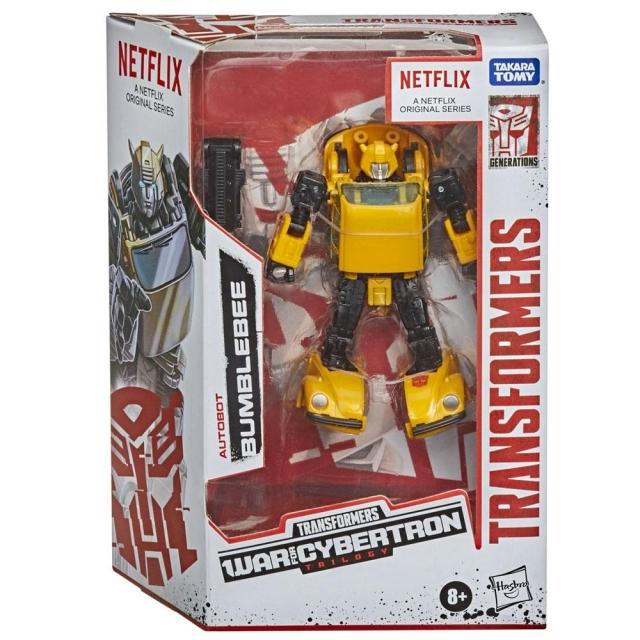 Bumblebee Transformers War For Cybertron Trilogy White box Deluxe Class Exclusive  ( *****1 per person****)
