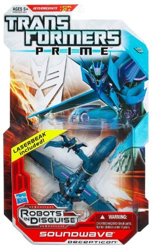 Transformers Prime Robots in Disguise Series Deluxe Class Soundwave