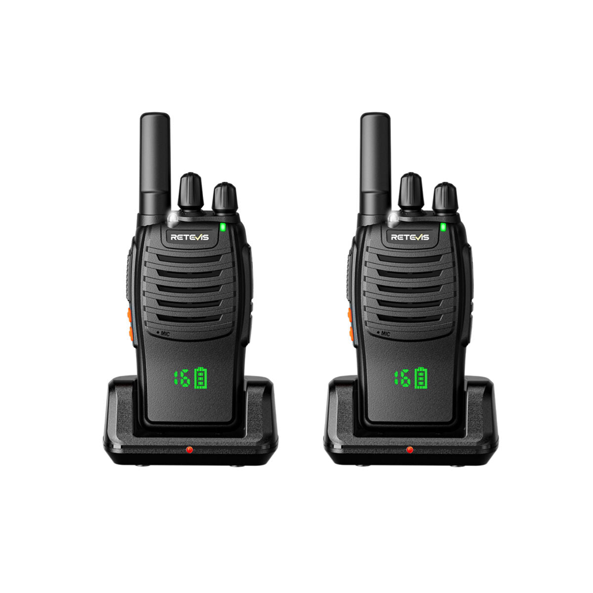 Retevis H777H GMRS License Free 16 Ch. UHF Small Business Two Way Radio Walkie Talkie