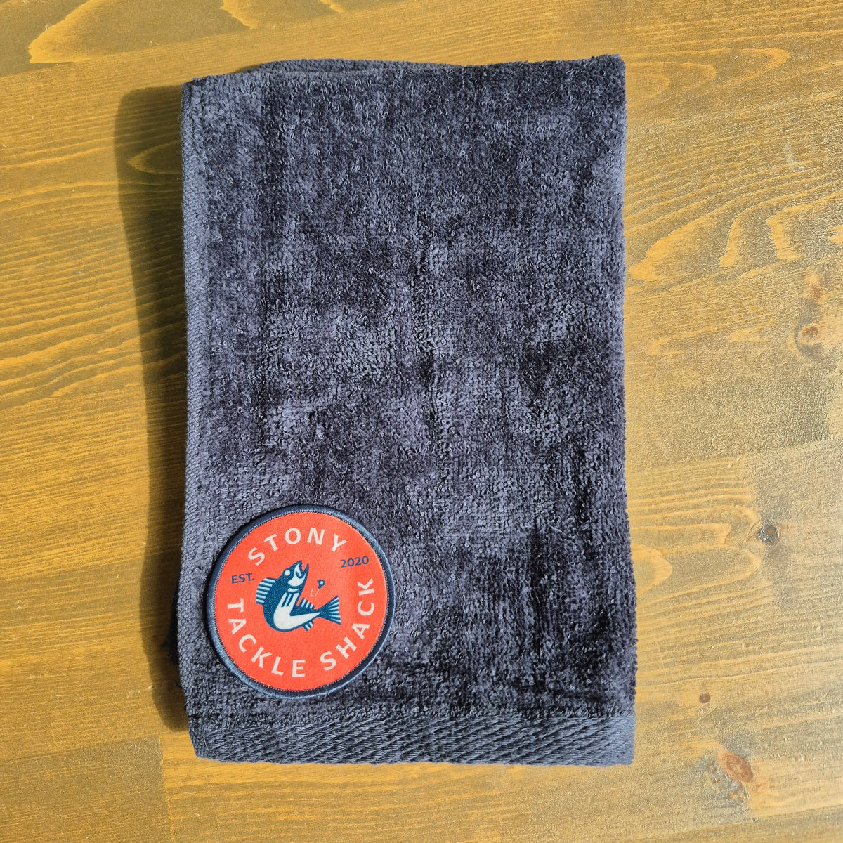 🍁Stony Tackle Fishing Hand Towel Black