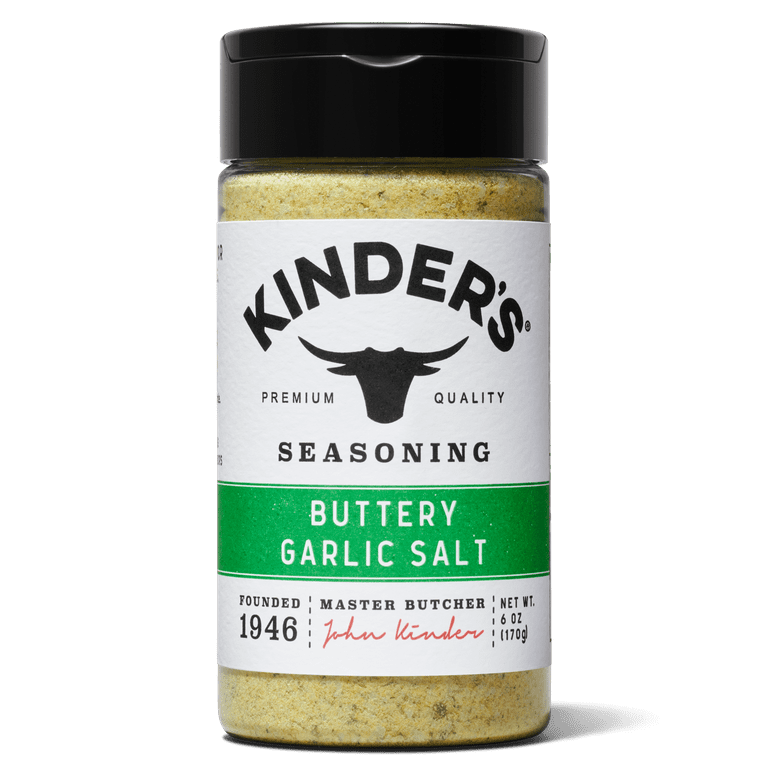 Kinder's Buttery Garlic Salt Seasoning, 6oz