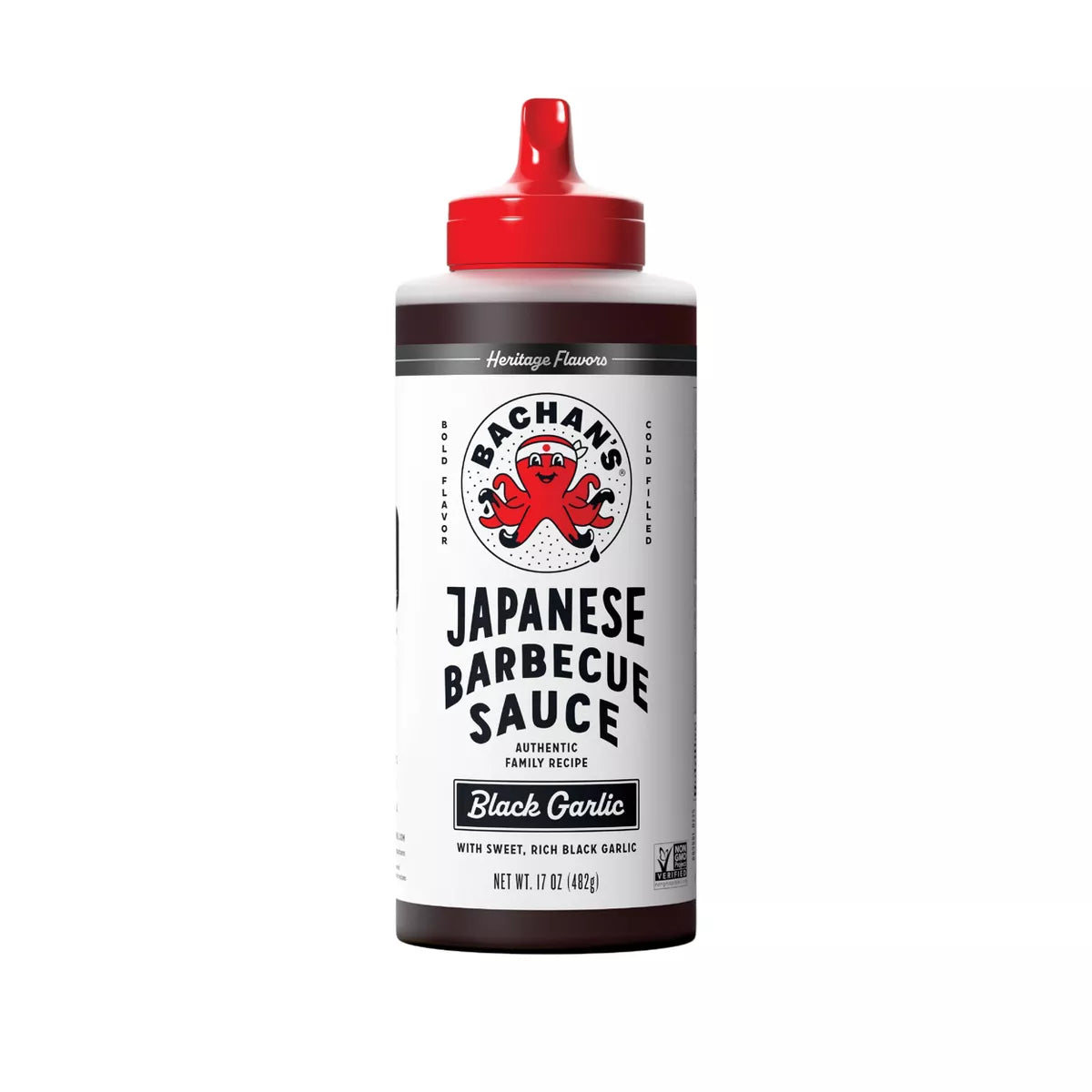 Bachan's Black Garlic Japanese BBQ Sauce. 17oz