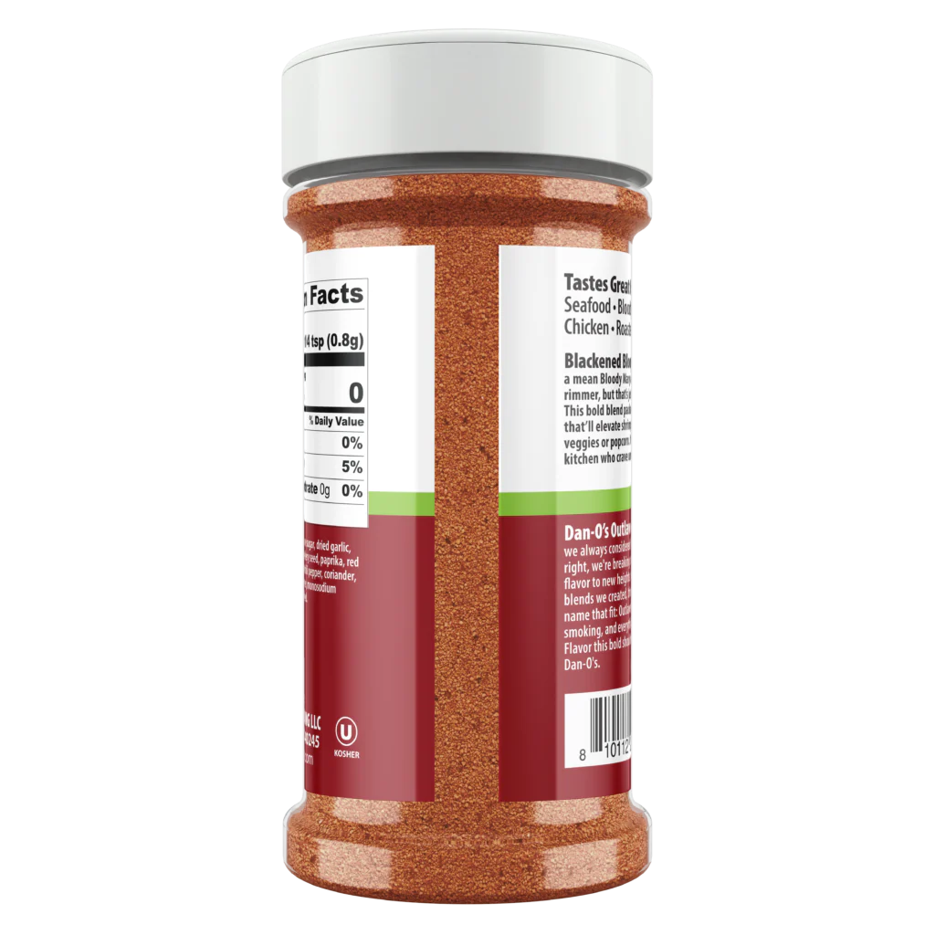 Dan-O’s Outlaw Blackened Bloody Mary, 9oz