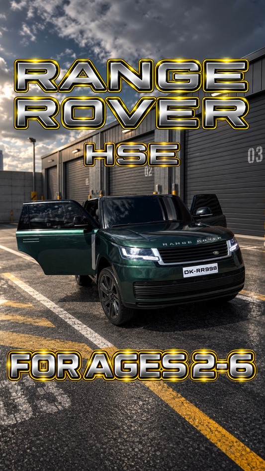 2026 Range Rover HSE 24V 2 Seater Kids Ride On Car with Remote Control