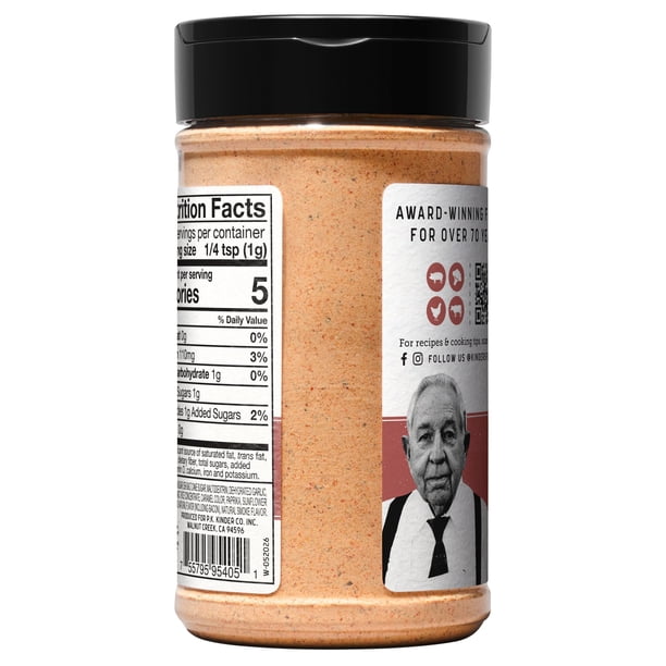 Kinder's Sweet and Smoky Bacon Seasoning, 9.9 oz.