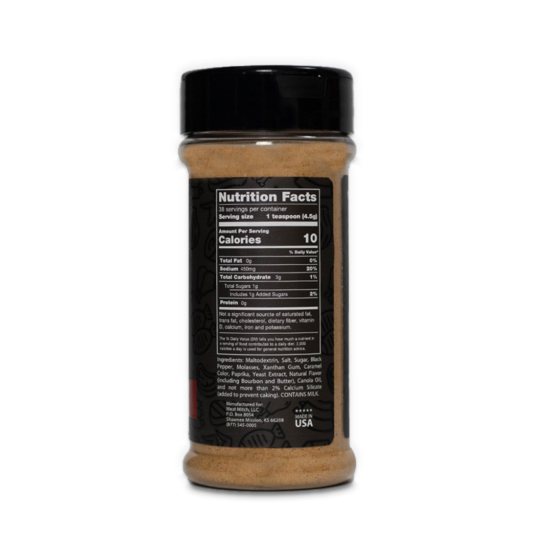 Meat Mitch Meltdown: Bourbon Cowboy Dry Glaze 6 oz