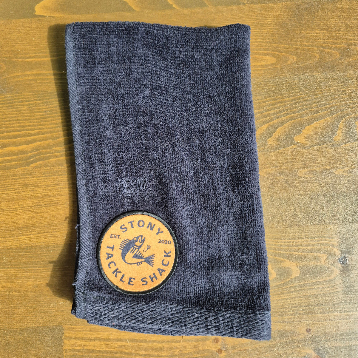 🍁Stony Tackle Fishing Hand Towel Black