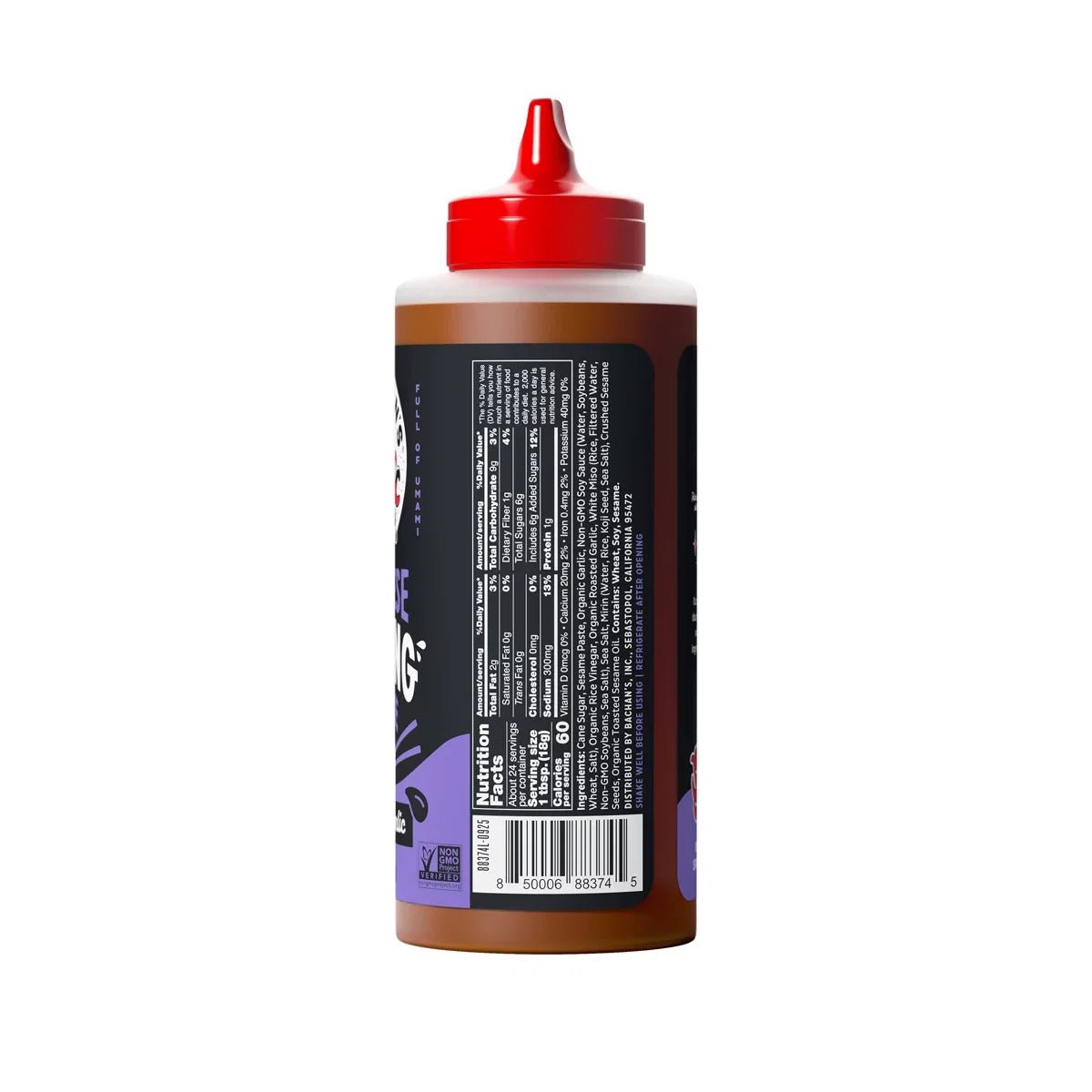Bachan's Sesame Garlic Japanese Dipping Sauce, 15.5oz