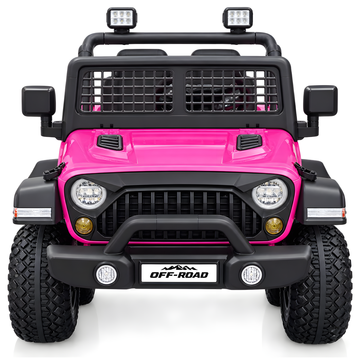 2026 Rugged Jeep Style 12V Kids Ride On Car with Remote Control