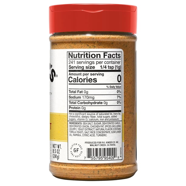 Kinder's Chicken Salt Seasoning, 8.5 oz