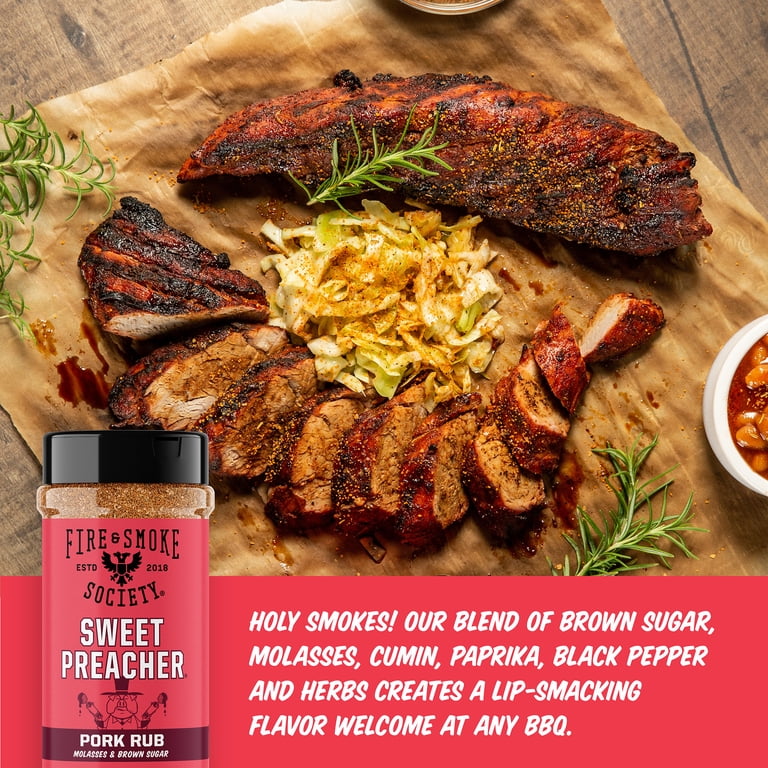 Fire & Smoke Society SWEET PREACHER | Pork Rub