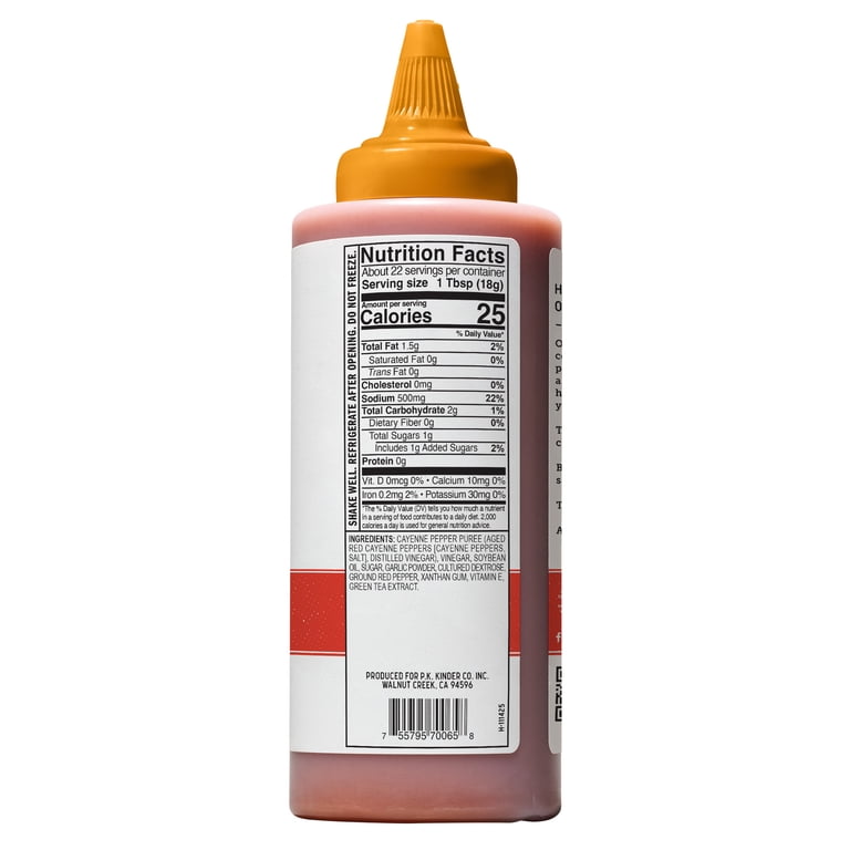 Kinder's Louisiana Heat Wing Sauce, 13.9oz