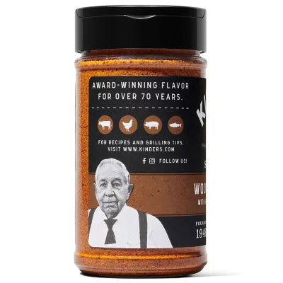 Kinder's Woodfired Garlic Seasoning, 9.5oz