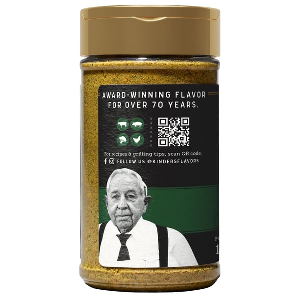 Kinder's Premium Cast Iron Steak Seasoning, 9.3 oz.