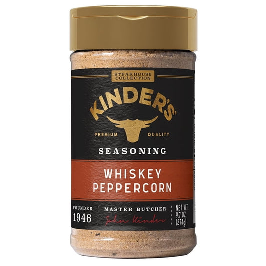 Kinder's Whiskey Peppercorn Seasoning, 9.7 oz