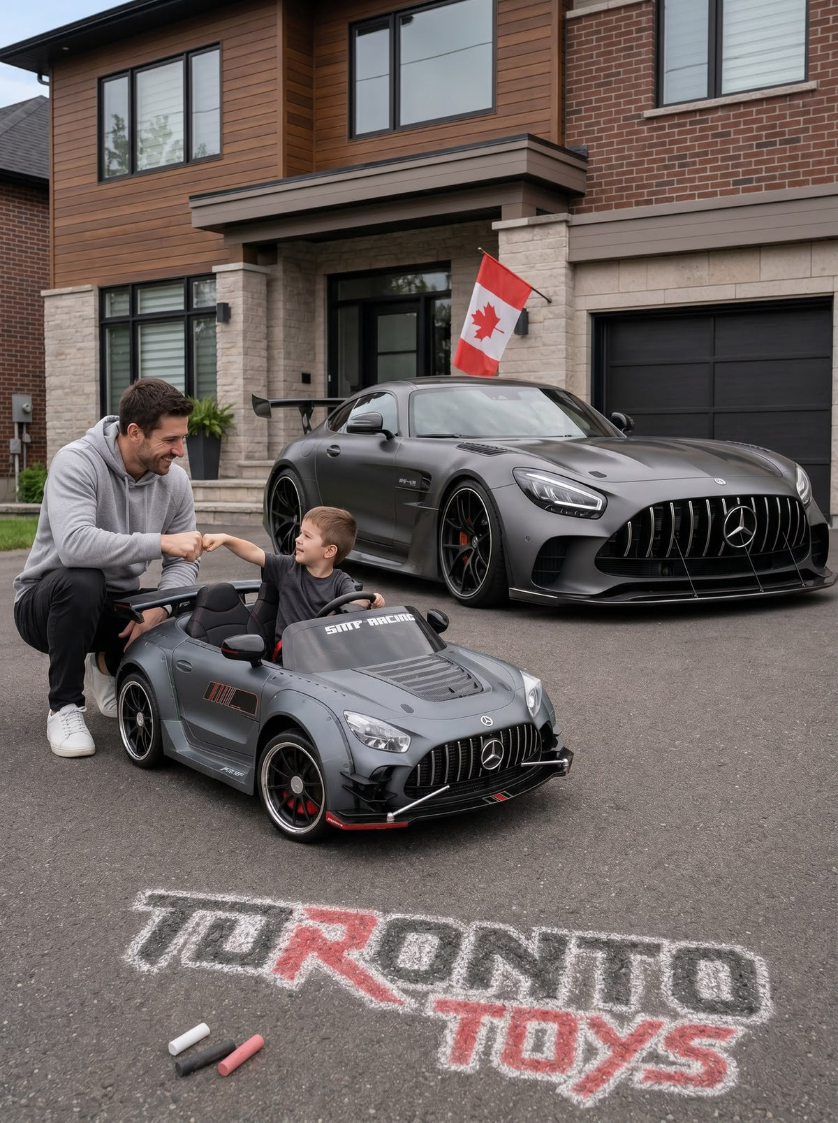 2026 24V Mercedes Benz GT Widebody NEW 2 Seater Race Car with Remote Control with DRIFT