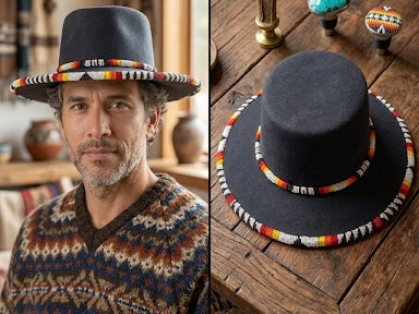 Size- 56 Beaded  Hat
