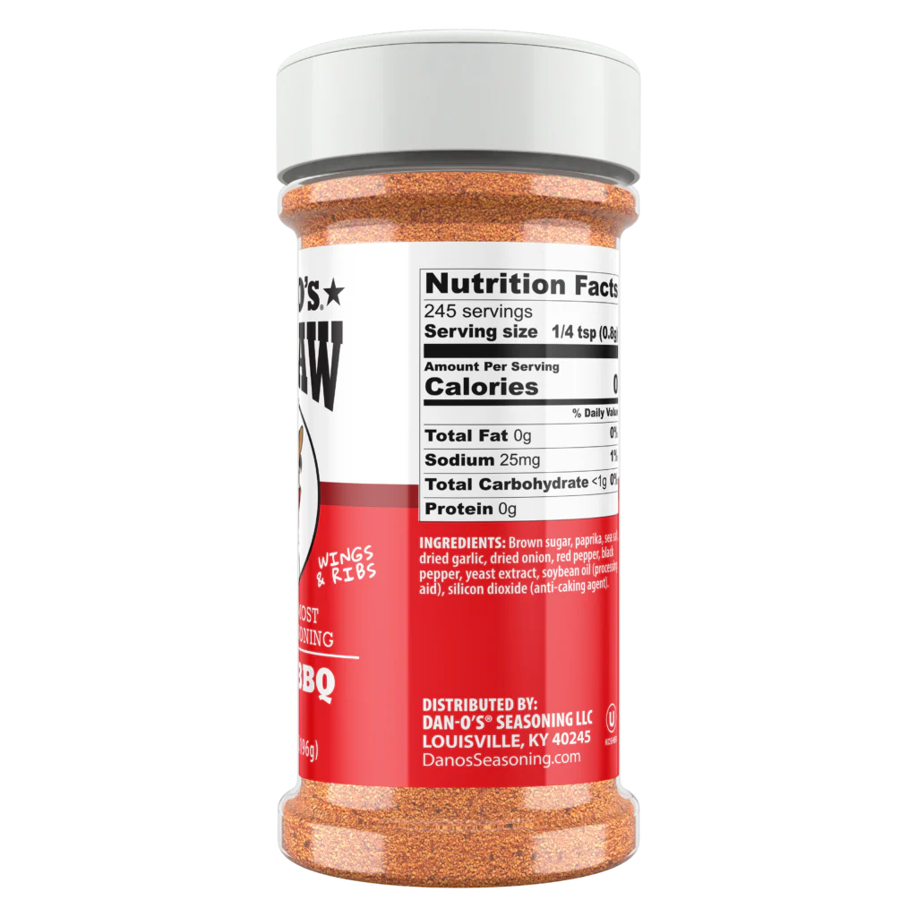 Dan-O's Outlaw Spicy BBQ Seasoning, 6.9oz