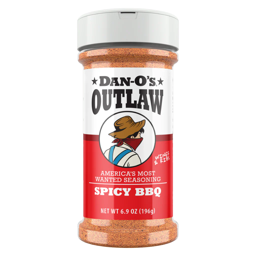 Dan-O's Outlaw Spicy BBQ Seasoning, 6.9oz