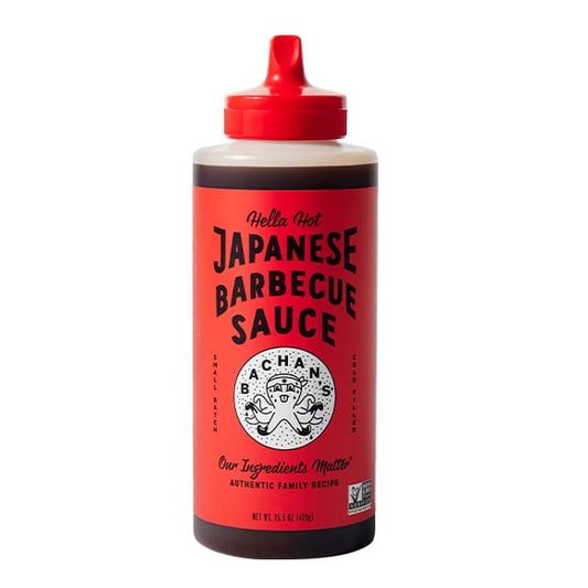 Bachan's Hella Hot Japanese BBQ Sauce, 15.5oz