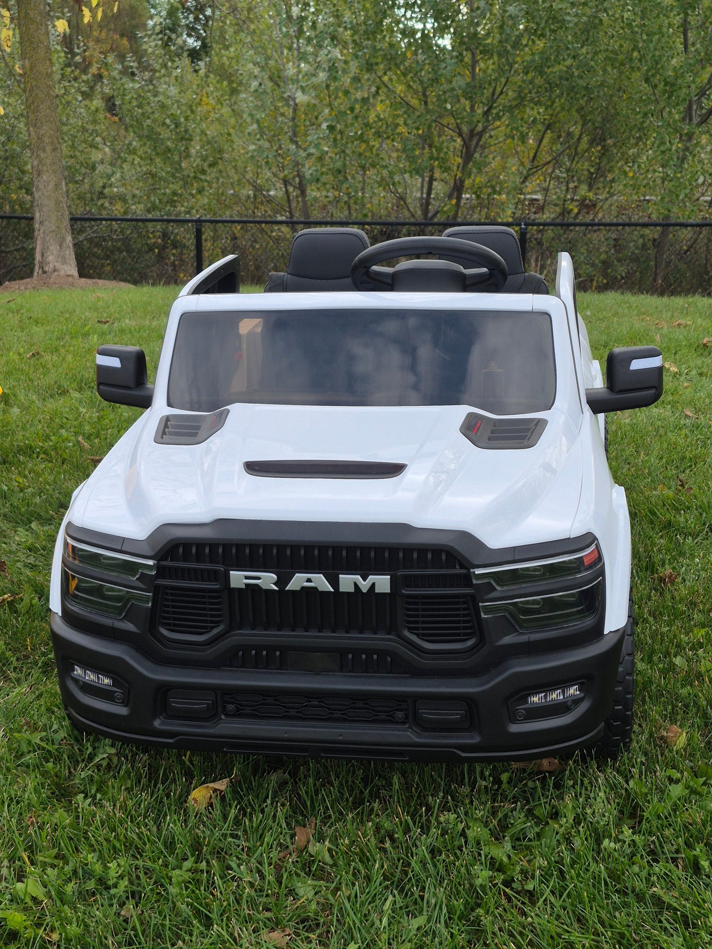 2026 Dodge Ram 24V 2 Seater Kids Ride On Car with Remote Control