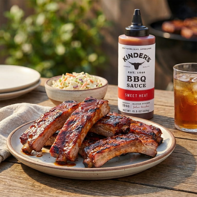 Kinder's Sweet Heat BBQ Sauce, 15.5 oz