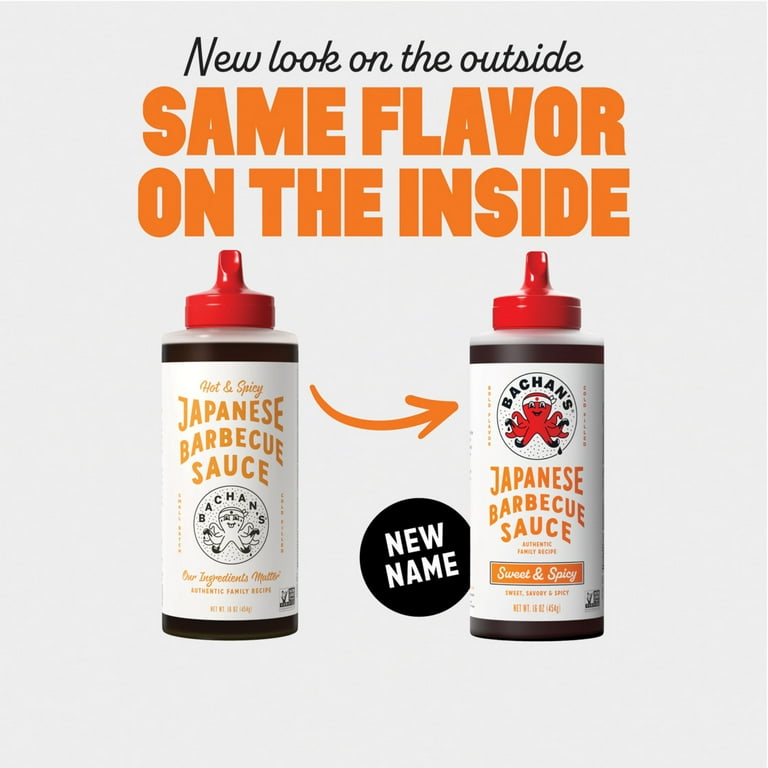 BACHAN'S Sweet and Spicy Japanese BBQ Sauce