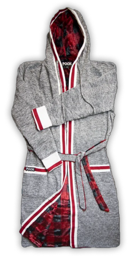 Pook Unisex Faux Fur Reversible Housecoat