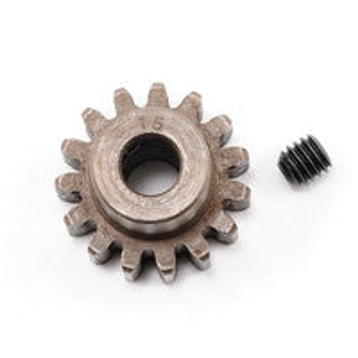 Robinson Racing 1215 15 Tooth Extra Hard Steel Mod1 Pinion Gear w/5mm Bore